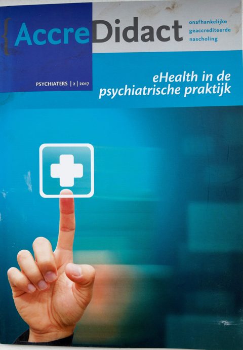 Omslag eHealth in de psychiatrische praktijk